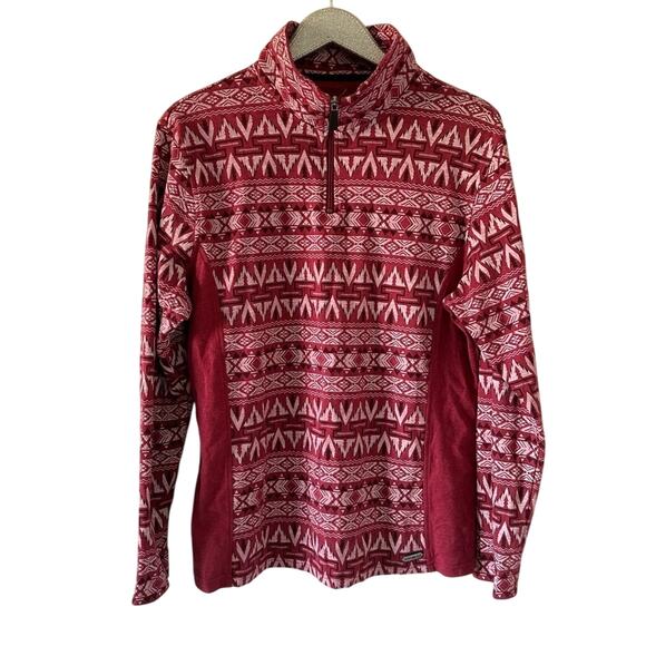 Powder River Outfitters Collection by Panhandle Red Quarter Zip Pullover - Picture 1 of 6